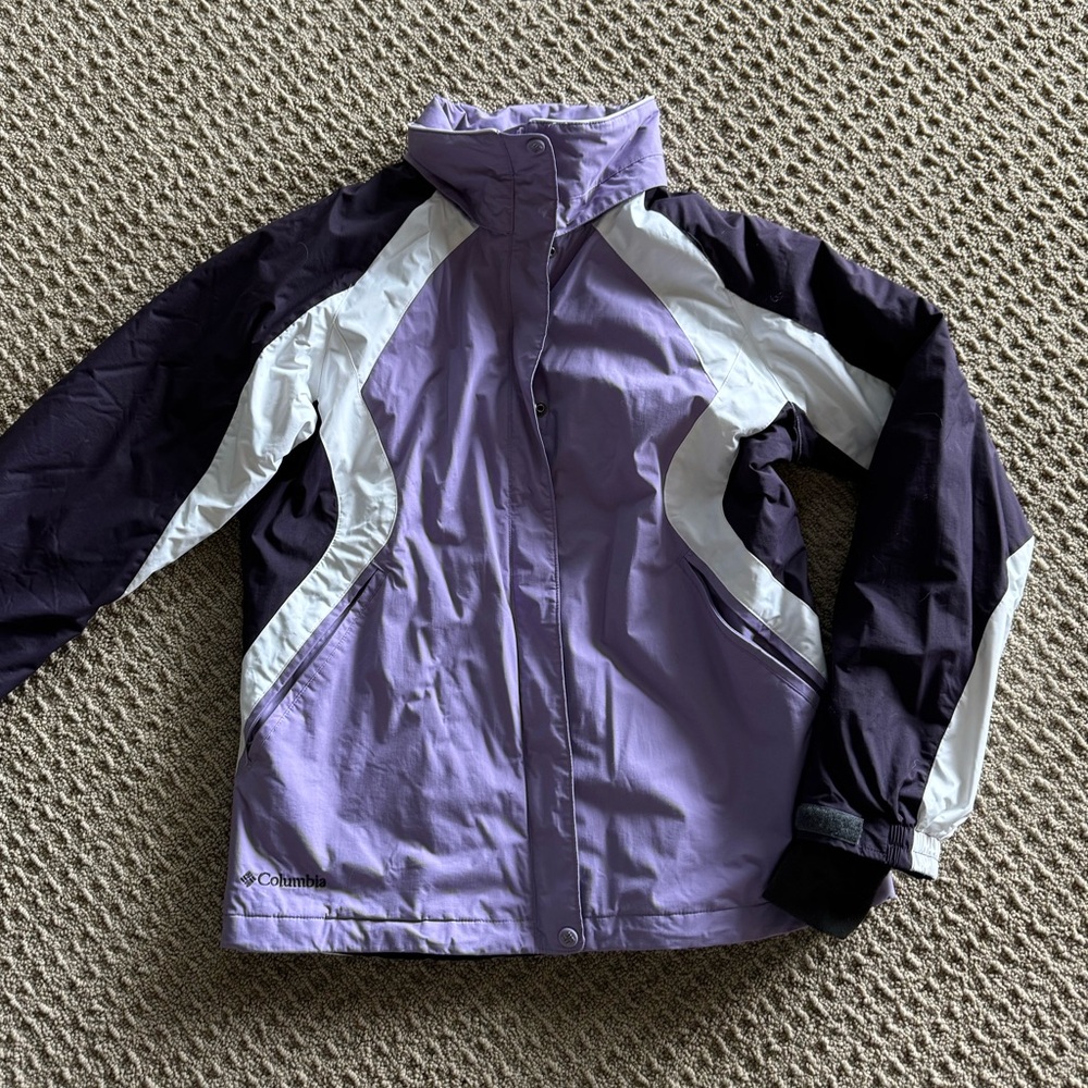 Women’s Columbia Purple Ski Coat sz M